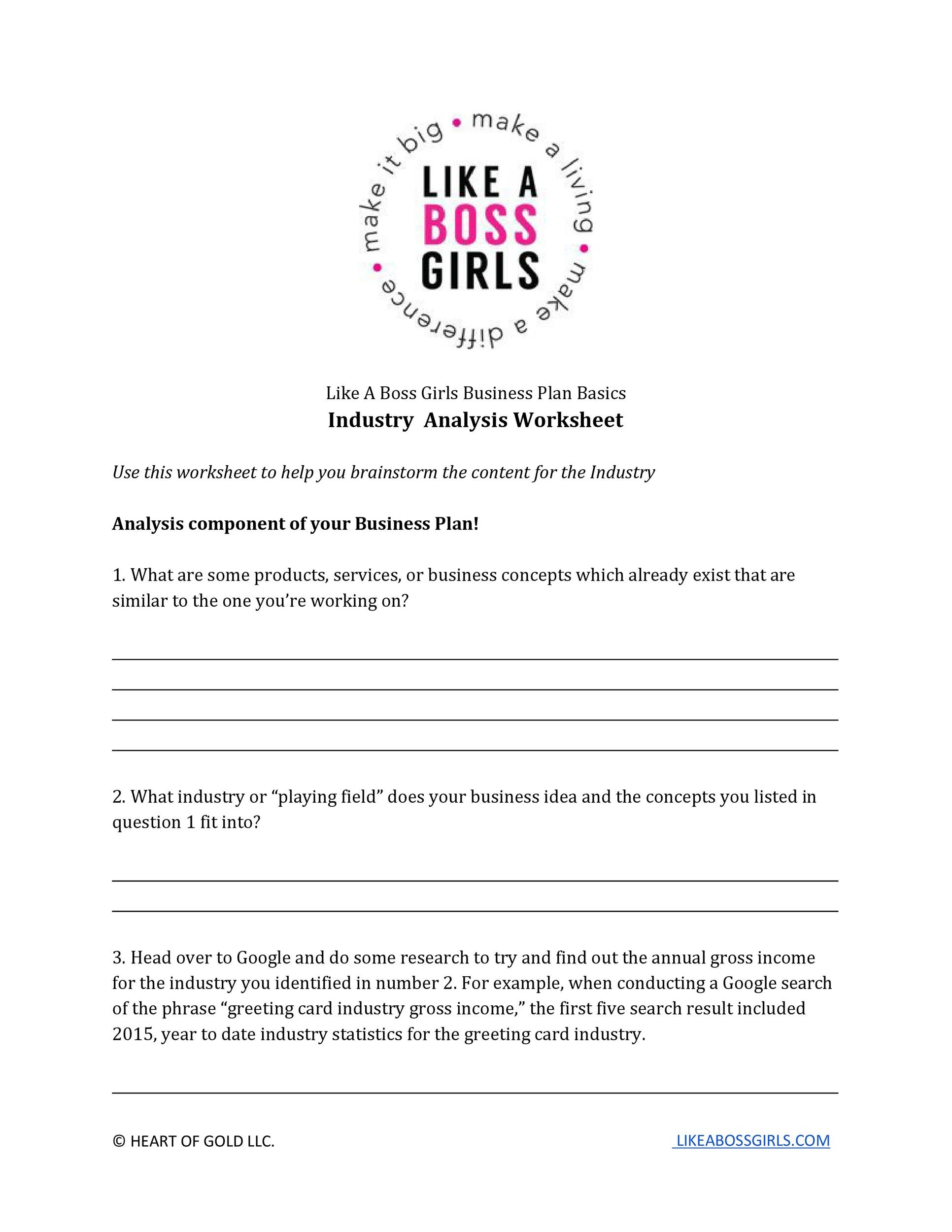 39 Free Industry Analysis Examples Templates ᐅ Templatelab