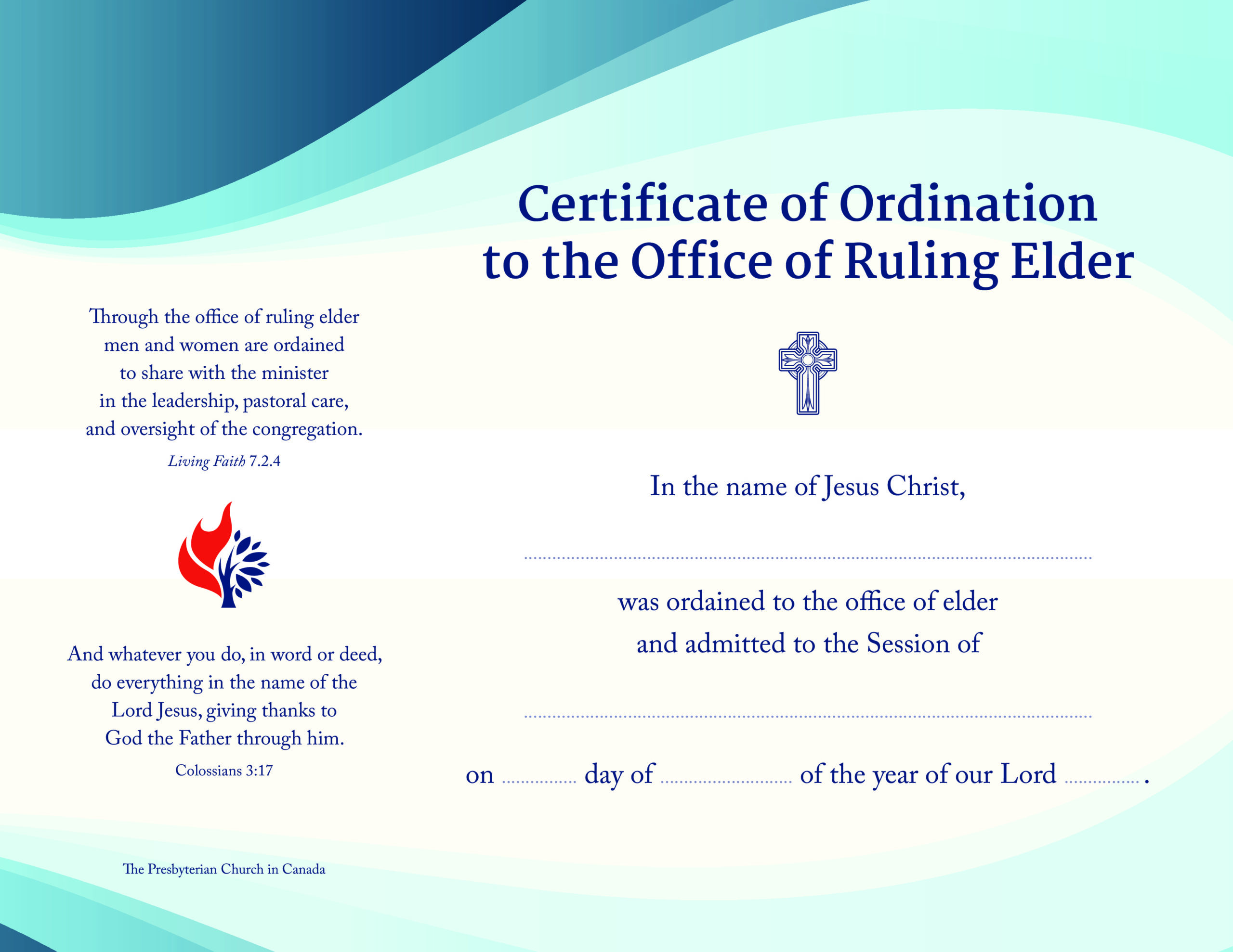 American marriage ministries is a certified irs 501c3 church with the mission to empower you to officiate weddings. 38 Ordination Certificate Templates Free Printables