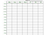 Weekly Study Planner Template Excel Template Infoupdate Org