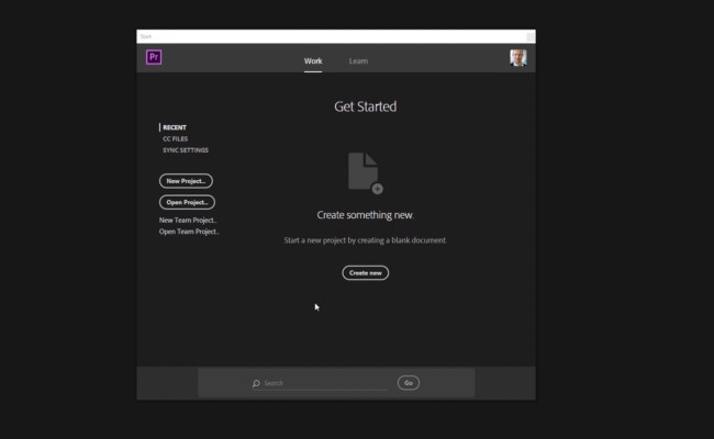 Create A Project - Template Premiere Pro Free