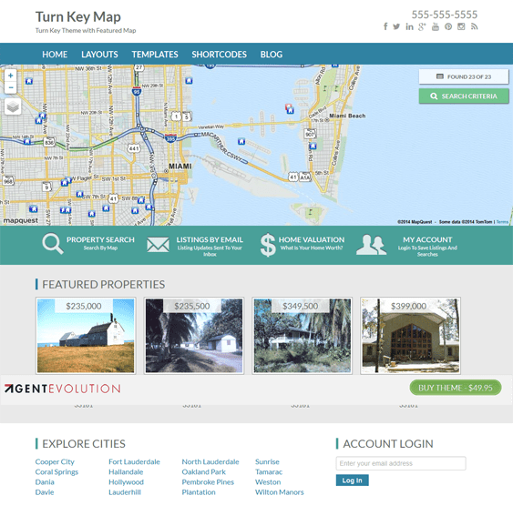 12 of the Best Free & Premium Real Estate WordPress Themes – down