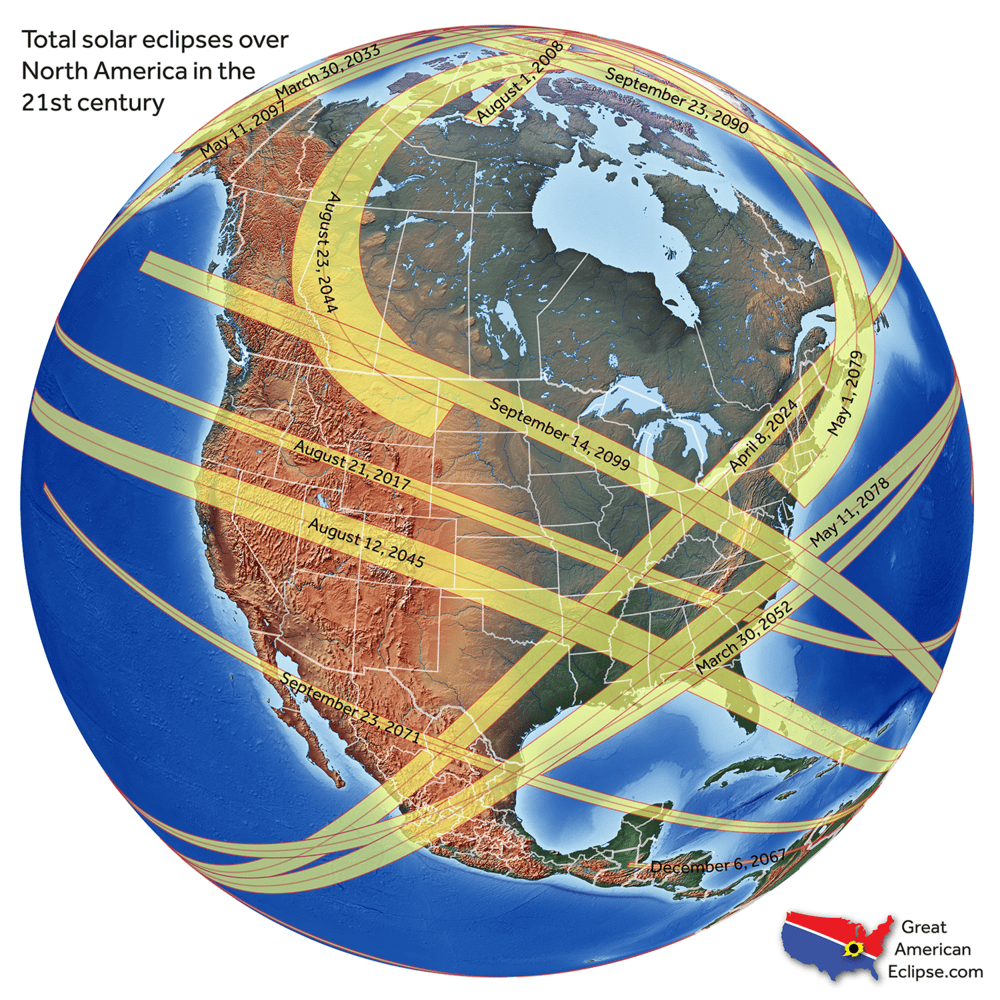 April 2026 Eclipse Calendar Printable Templates Hub The Next Solar Eclipse Eclipse Maps For The Next 50 Years Time 