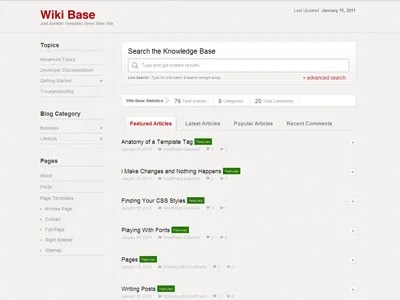 What wordpress theme is that? Wikibase Wordpress Theme Wordpress Search Engine Theme Wordpress Wiki Theme