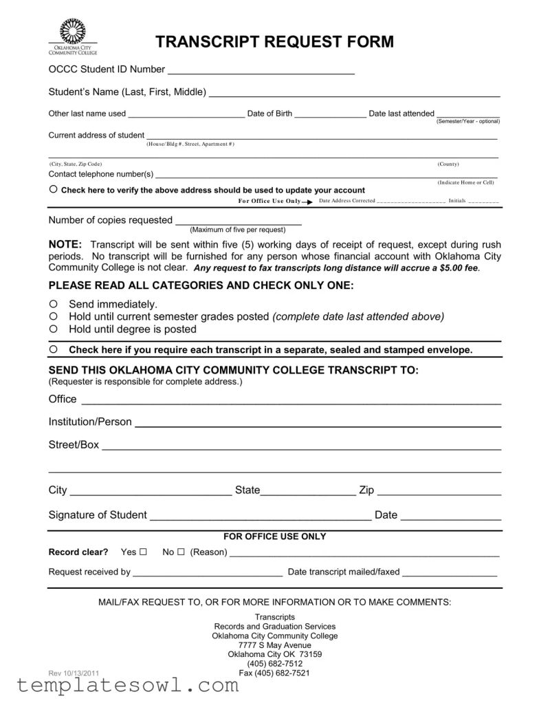 Ollu Transcript Request Form Fill Out Printable Pdf Forms Online - Best Minimal Wallpapers in High Resolution