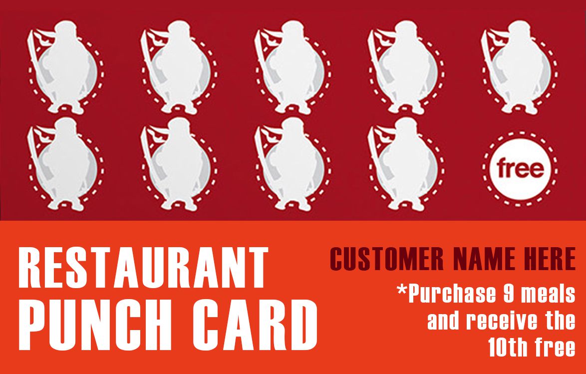 50 Punch Card Templates For Every Business Boost Customer Loyalty Template Sumo