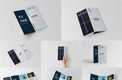 Psd templates, text effects, mockups, plugins, brushes, and presets for download. Tri Fold Brochure Psd Mockups 35 Free Psd Templates