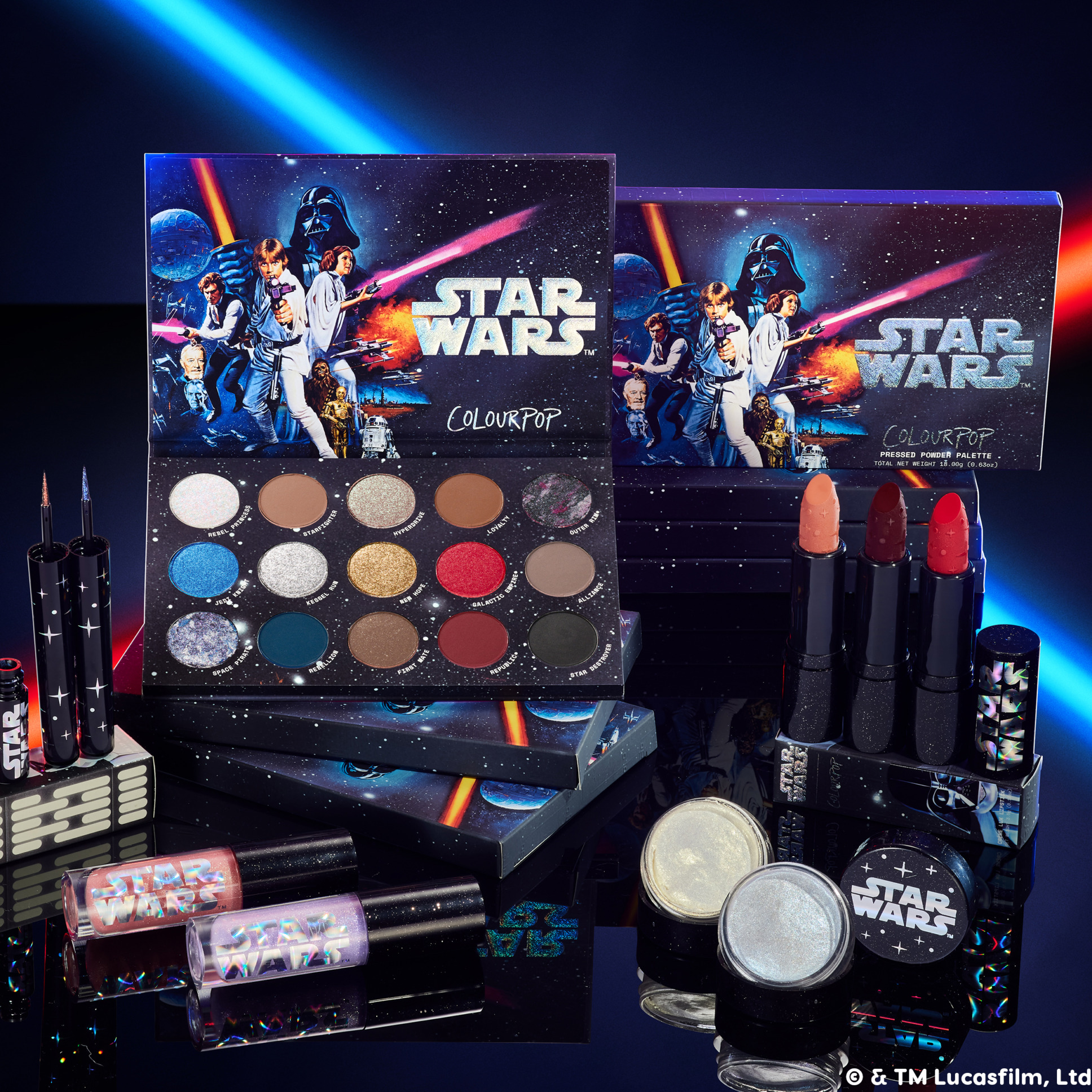 ColourPop Star Wars 限定　セット ColourPop's 1977 'Star Wars' Inspired Collection