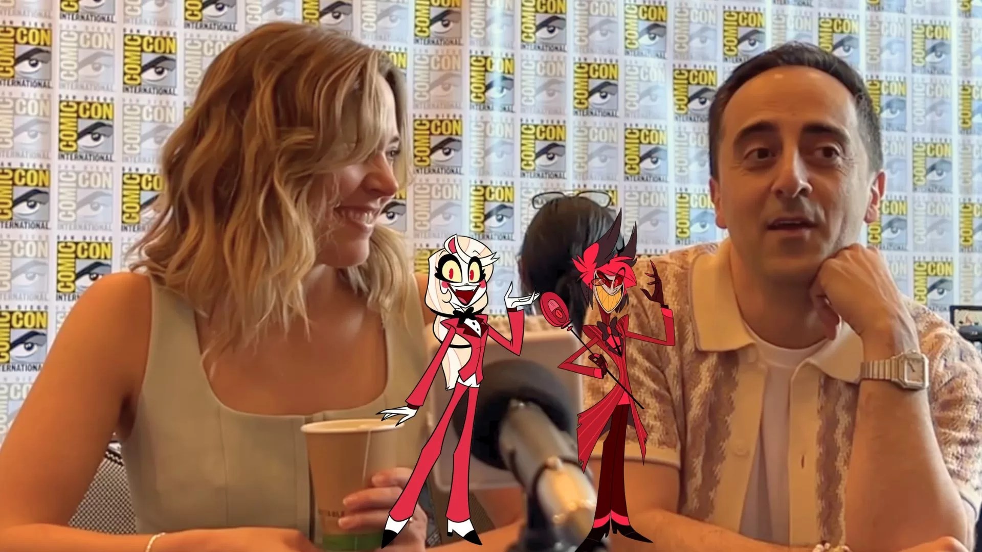 Erika Henningsen and Amir Talai Discuss Their Love for Charlie and Alastor – SDCC 2025