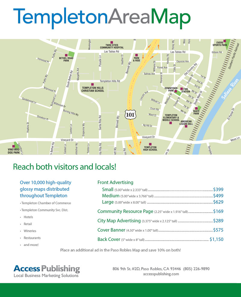 Templeton Ma Map At Martha Brugger Blog Templeton Map Flyer2019 