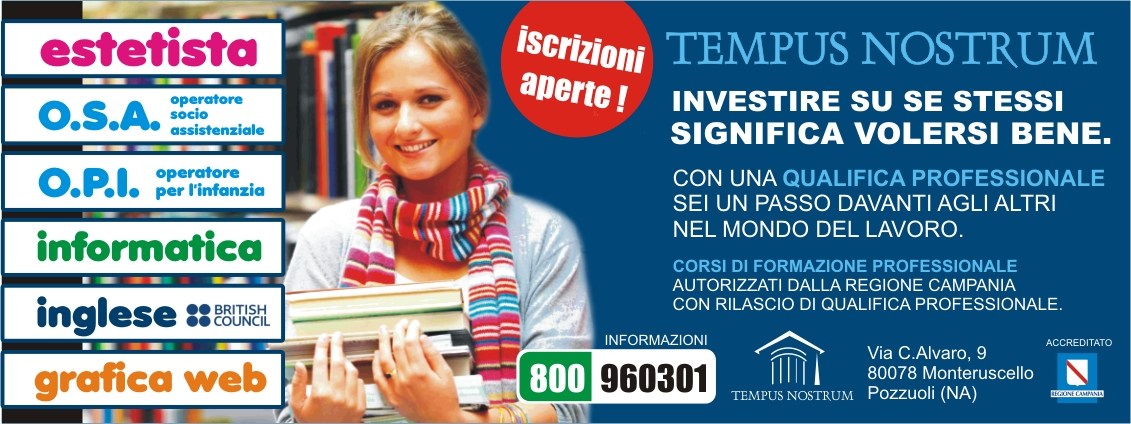 Corsi Di Formazione | Tempus Nostrum - Corsi Di Formazione Professionale