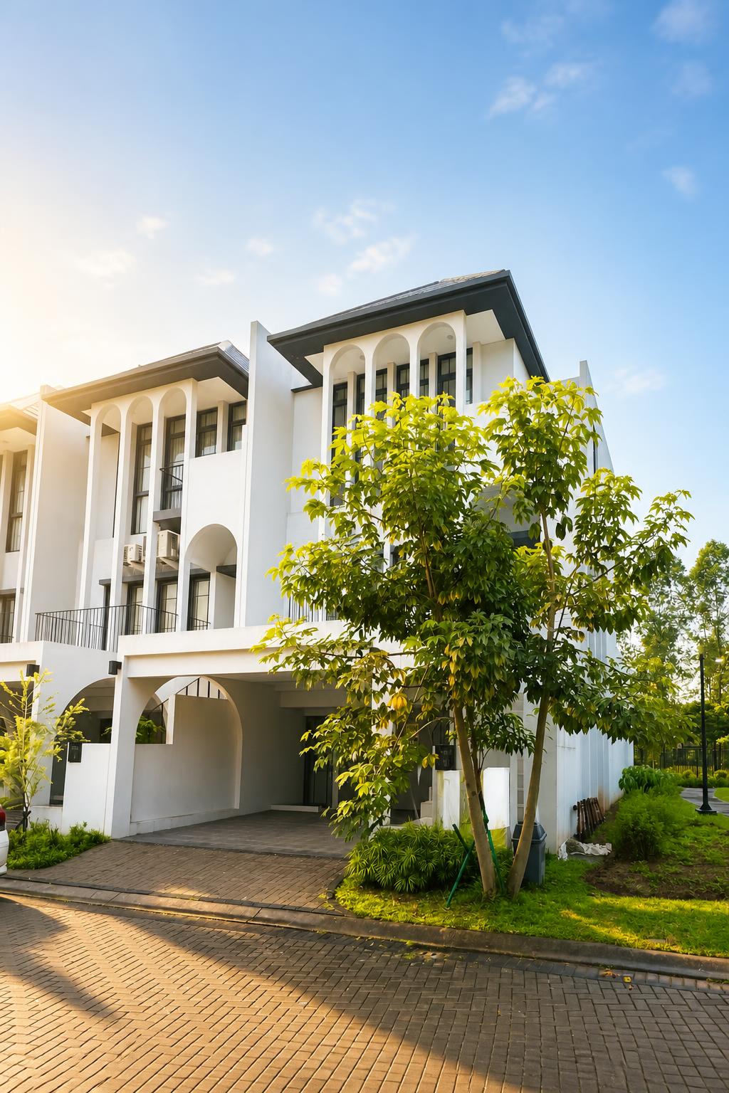 Rumah Tipe Hook di Cluster Aether, Greenwich Park BSD