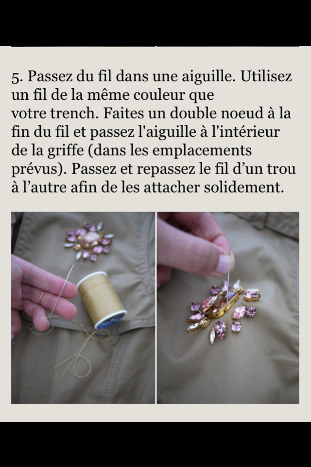 DIY trench personnalisé