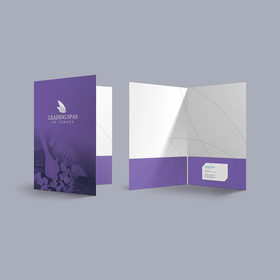 Presentation folder | Leading Spas
