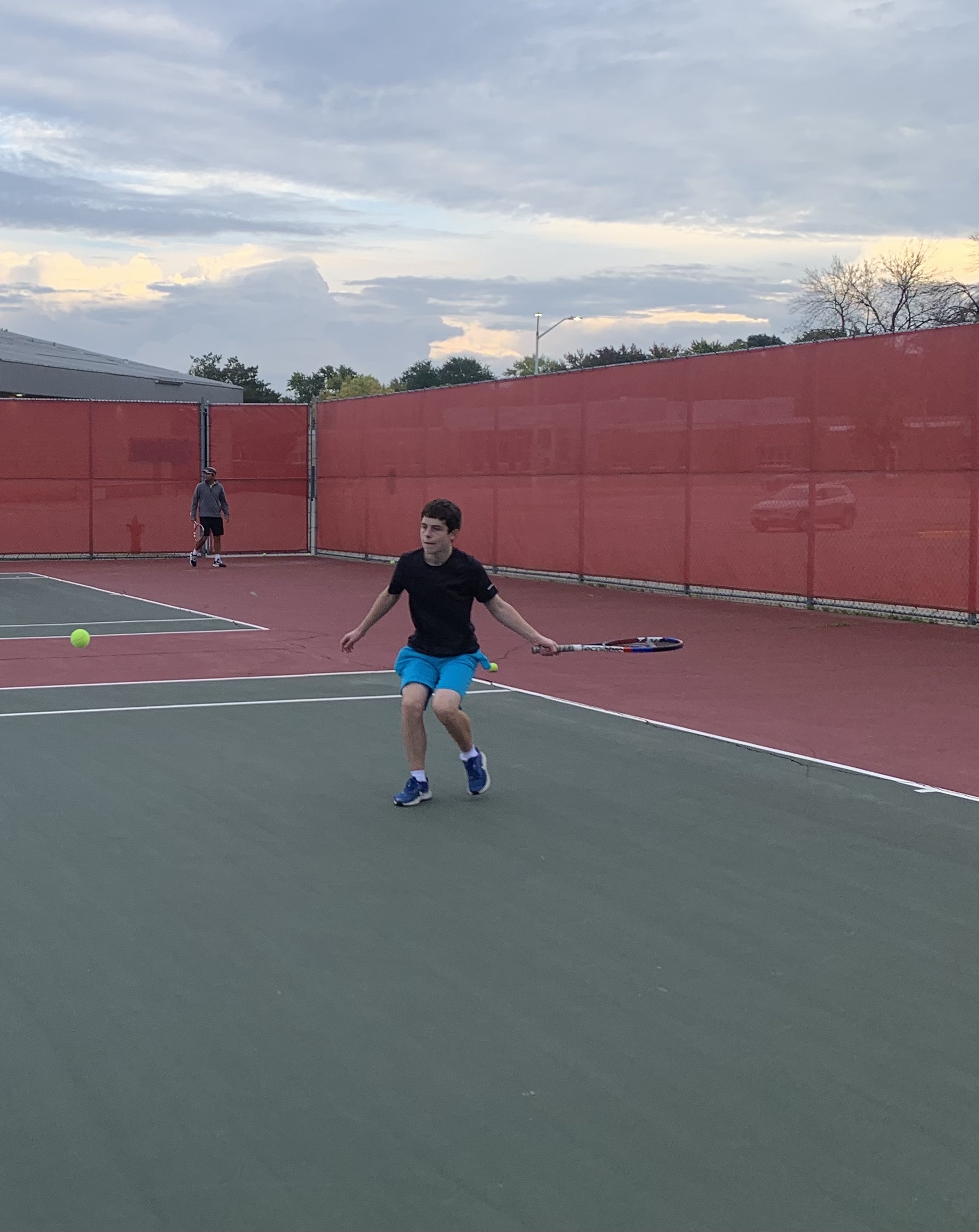 Tenicity participant in the Team Tennis Match Play Program.