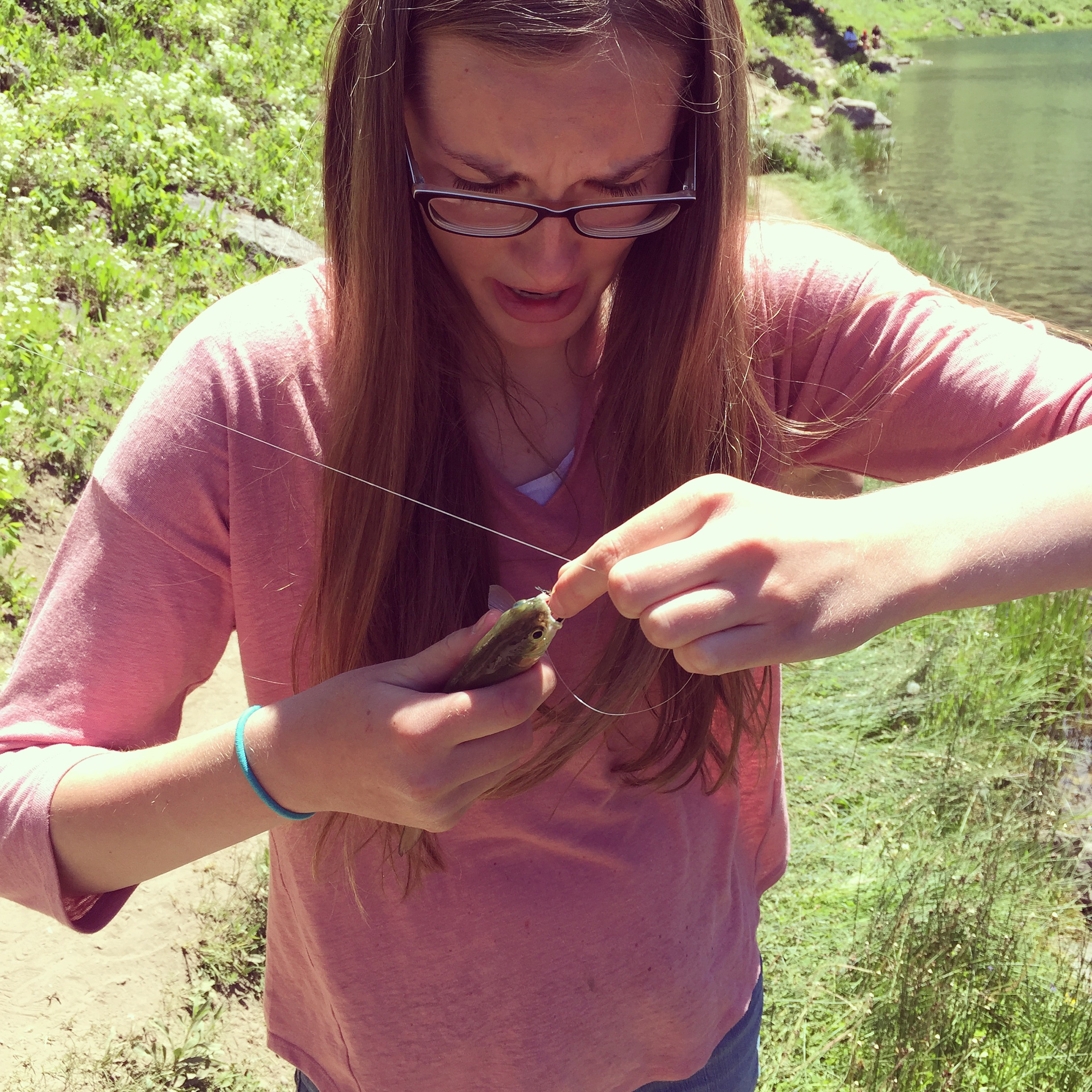 There's no crying in fishing!