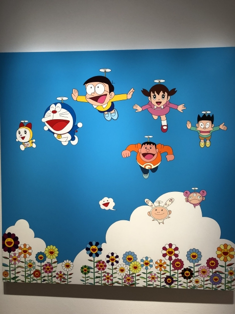 ドラえもん展2005 ポスター奈良美智村上隆