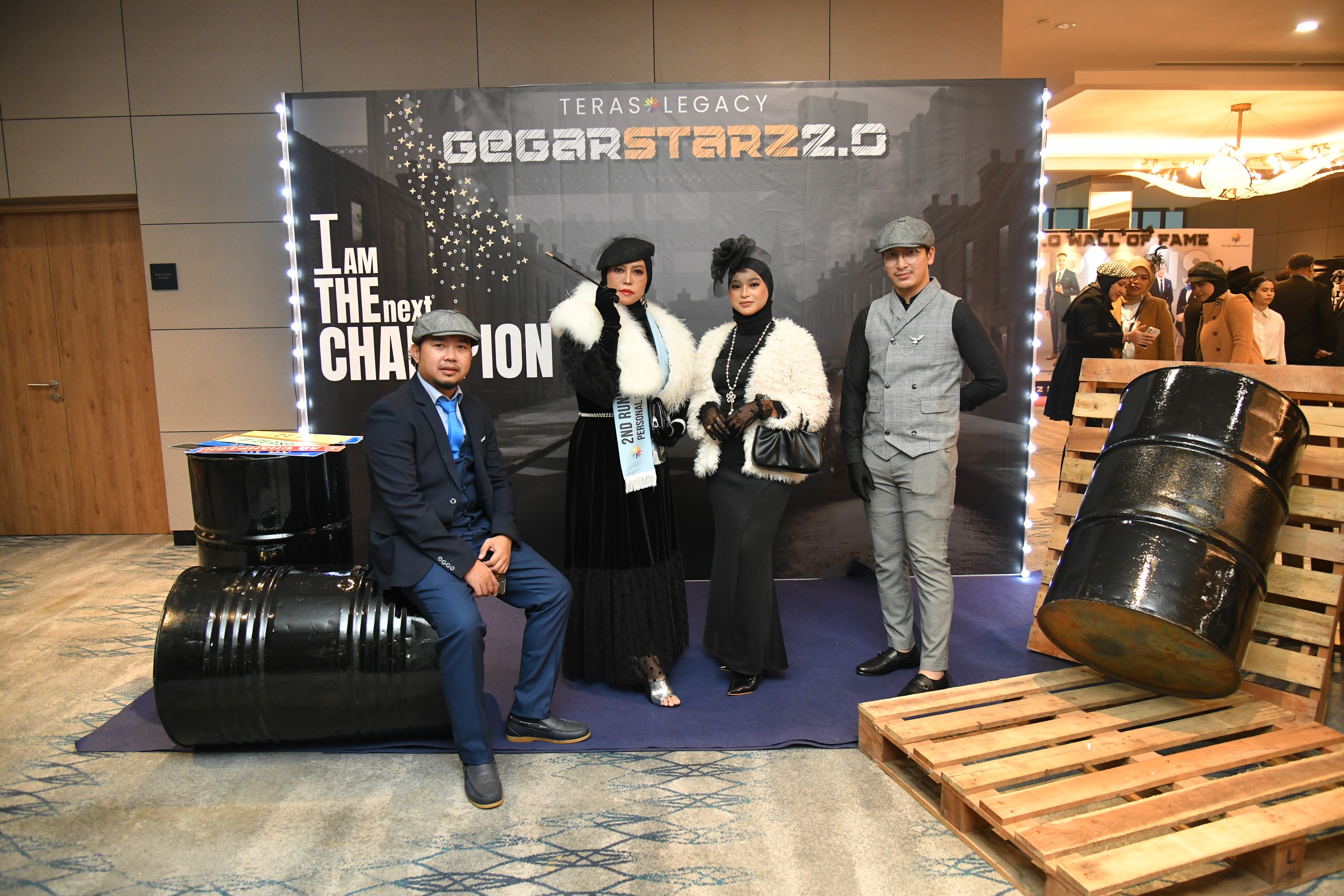Gegarstarz2.0 bertemakan Peaky Blinders