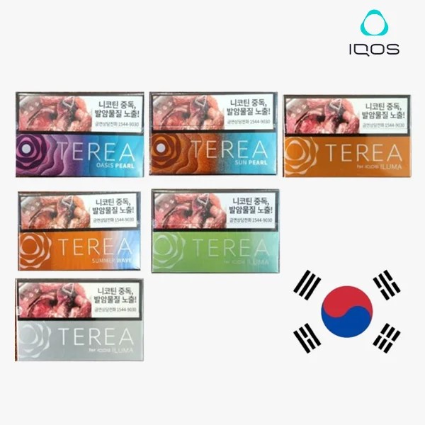 【14種口味】韓國版 IQOS 煙彈 TEREA 系列 IQOS ILUMA 主機專用加熱煙
