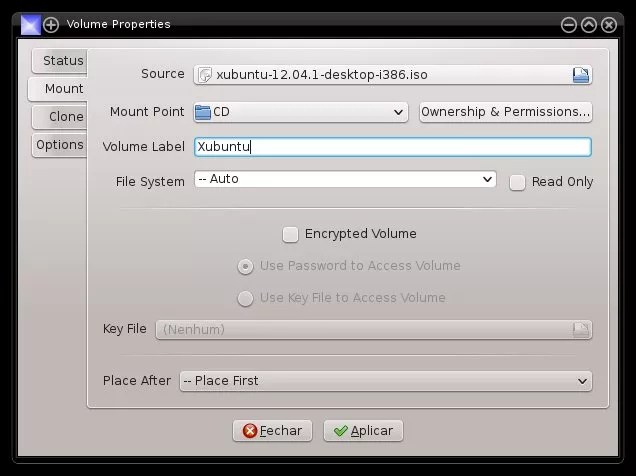eMount - Configuração