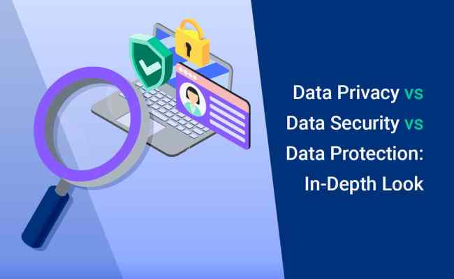 Data Privacy Vs. Data Security Vs. Data Protection: In-Depth Look - Termly
