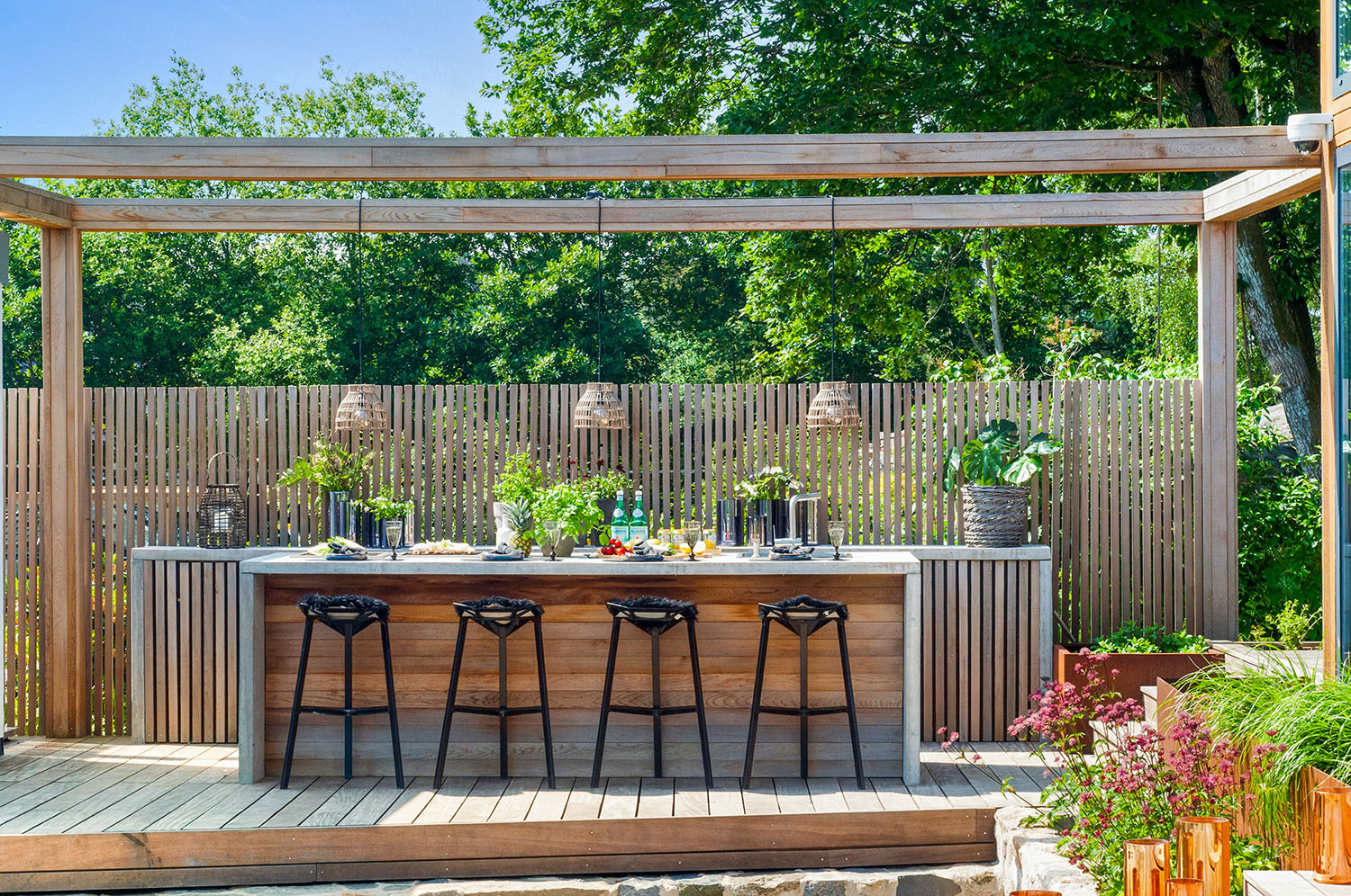 Diy,Outdoor,Kitchen,And,Barbeque