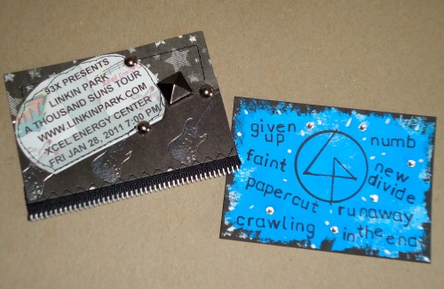 Week 4-LP concert cards