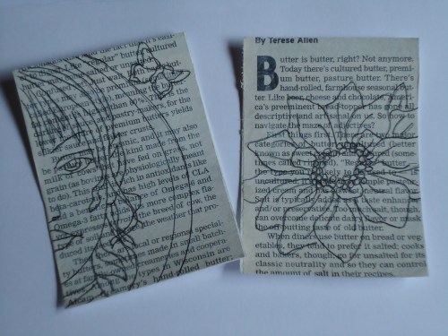 summer cards before painting
