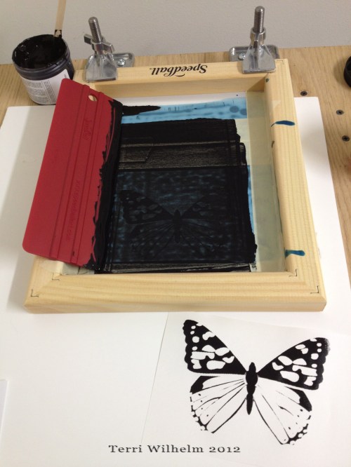 inking notecards