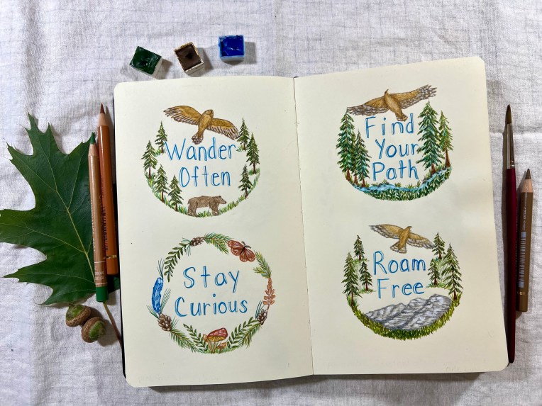 New woodland wreaths by Terri Wilhelm