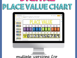 Digital Place Value Chart Terry S Teaching Tidbits