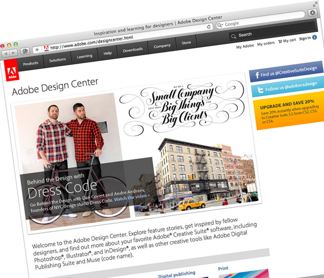 Adobe Launches Renovated Design Center - Terry White's Tech Blog