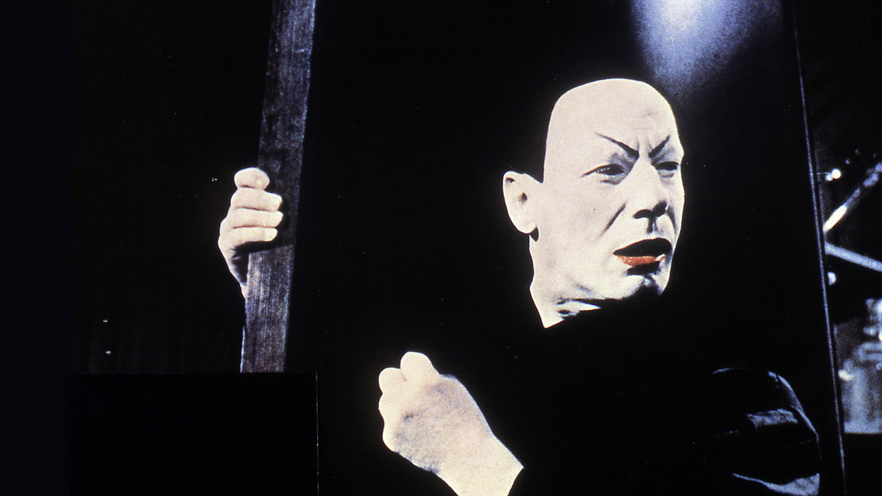 Gustaf Gründgens como Mephisto (Mefistófeles), em Faust (1960).