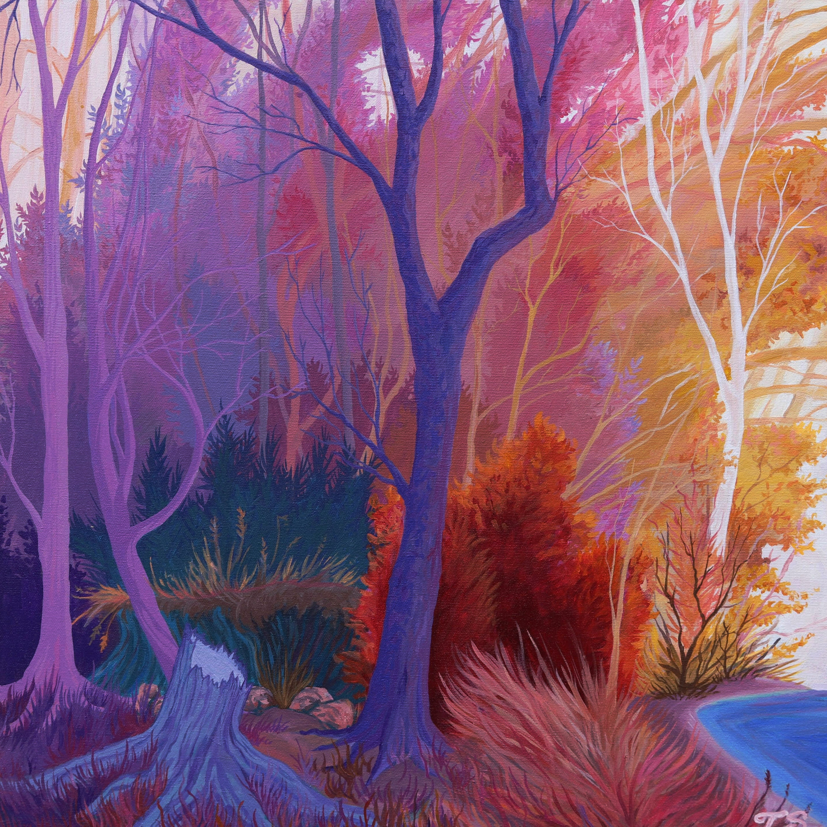 24"x 24" Acrylic on canvas: Sold