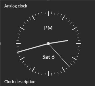 Analog Clock Prof Bricks - Best Gradient Patterns in 8K