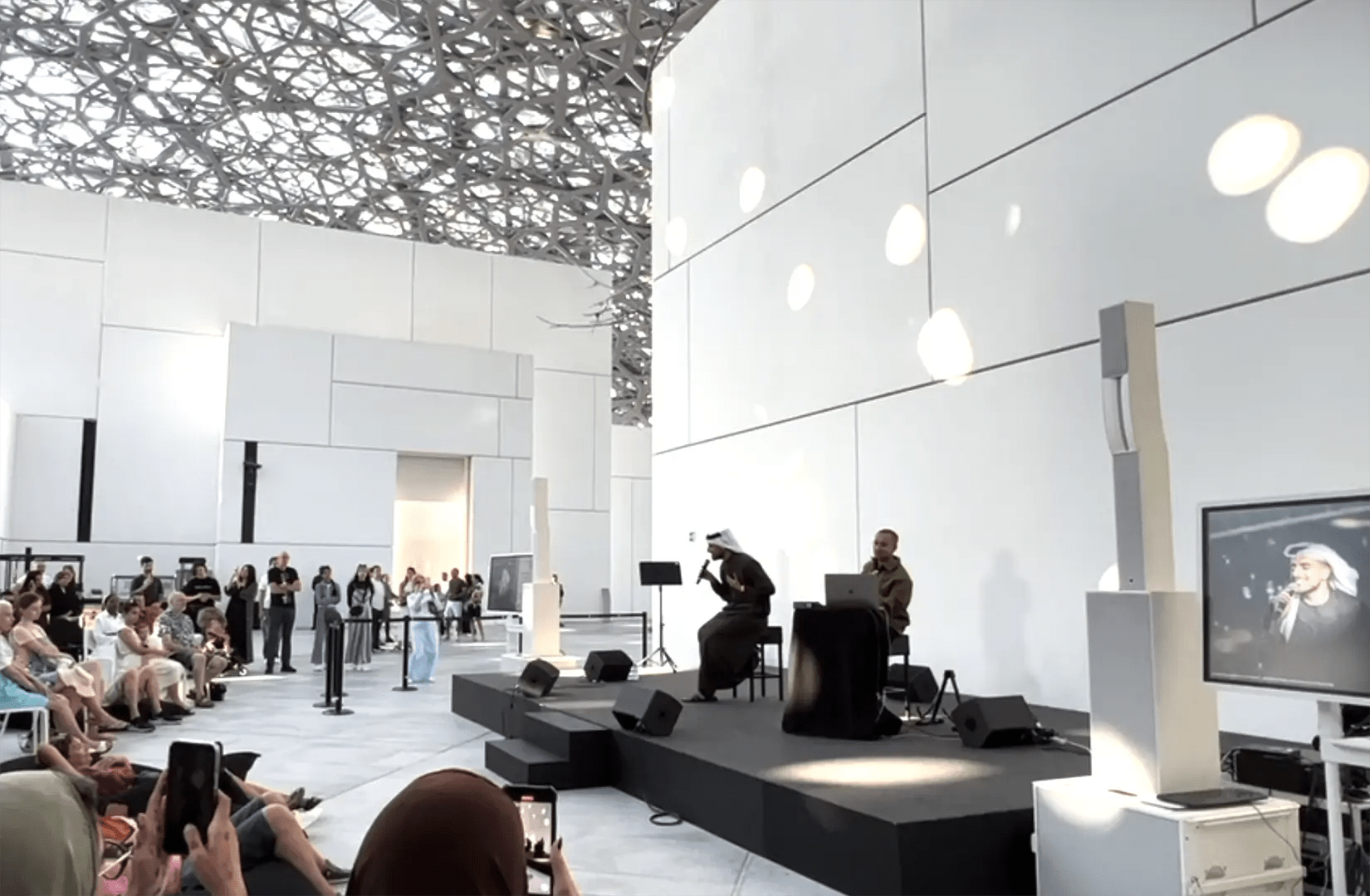 Rashed Al Nuaimi at Louvre Abu Dhabi