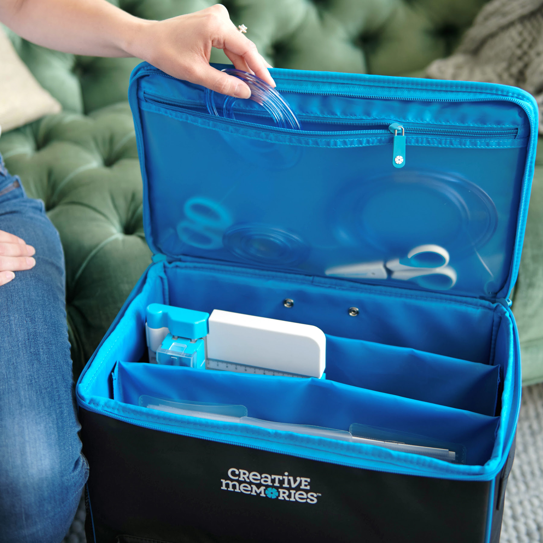 Rolling Bag Tote Cart by Creative Memories - PREORDER - Tessa