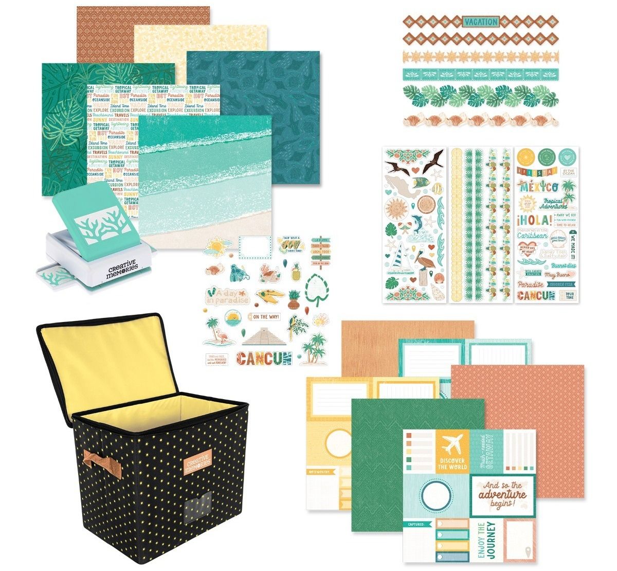 Escape to Paradise Found 2025 Mexico Bundle - Tessa Scrapbooks