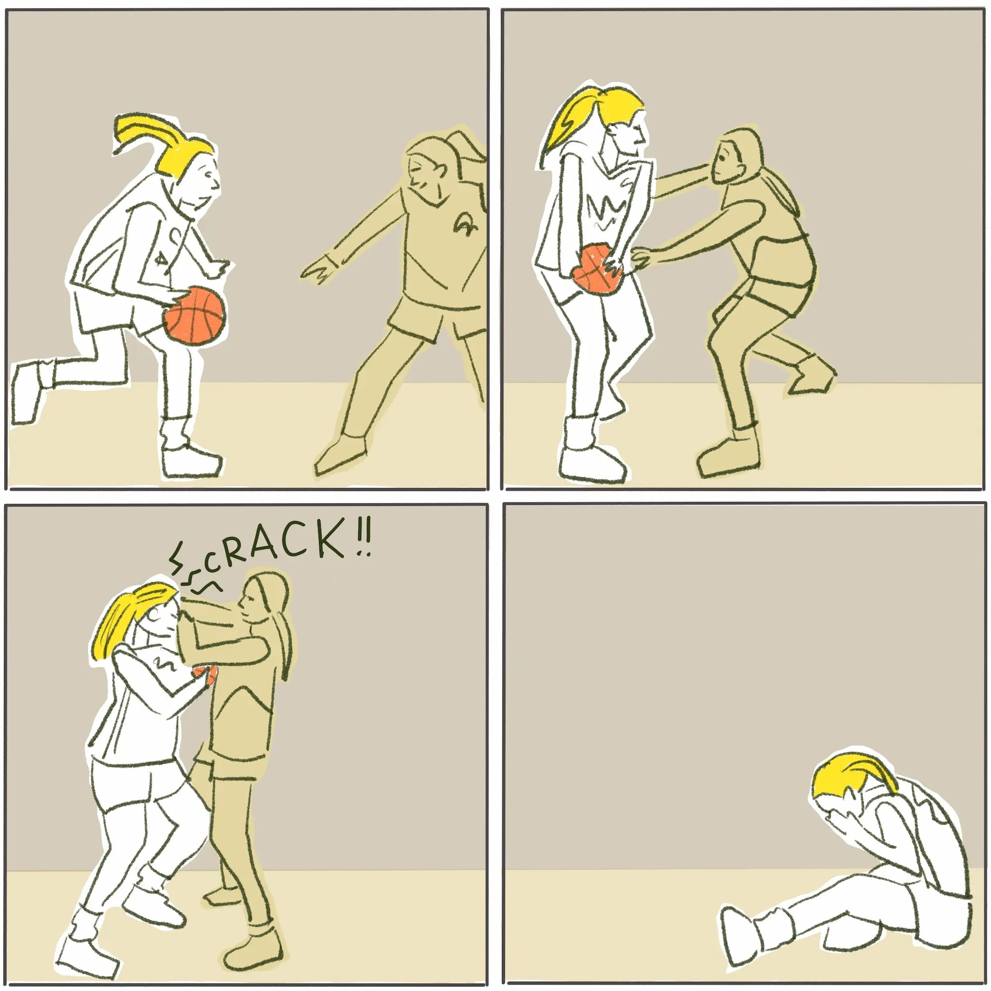 How breaking my nose made me a better basketball player