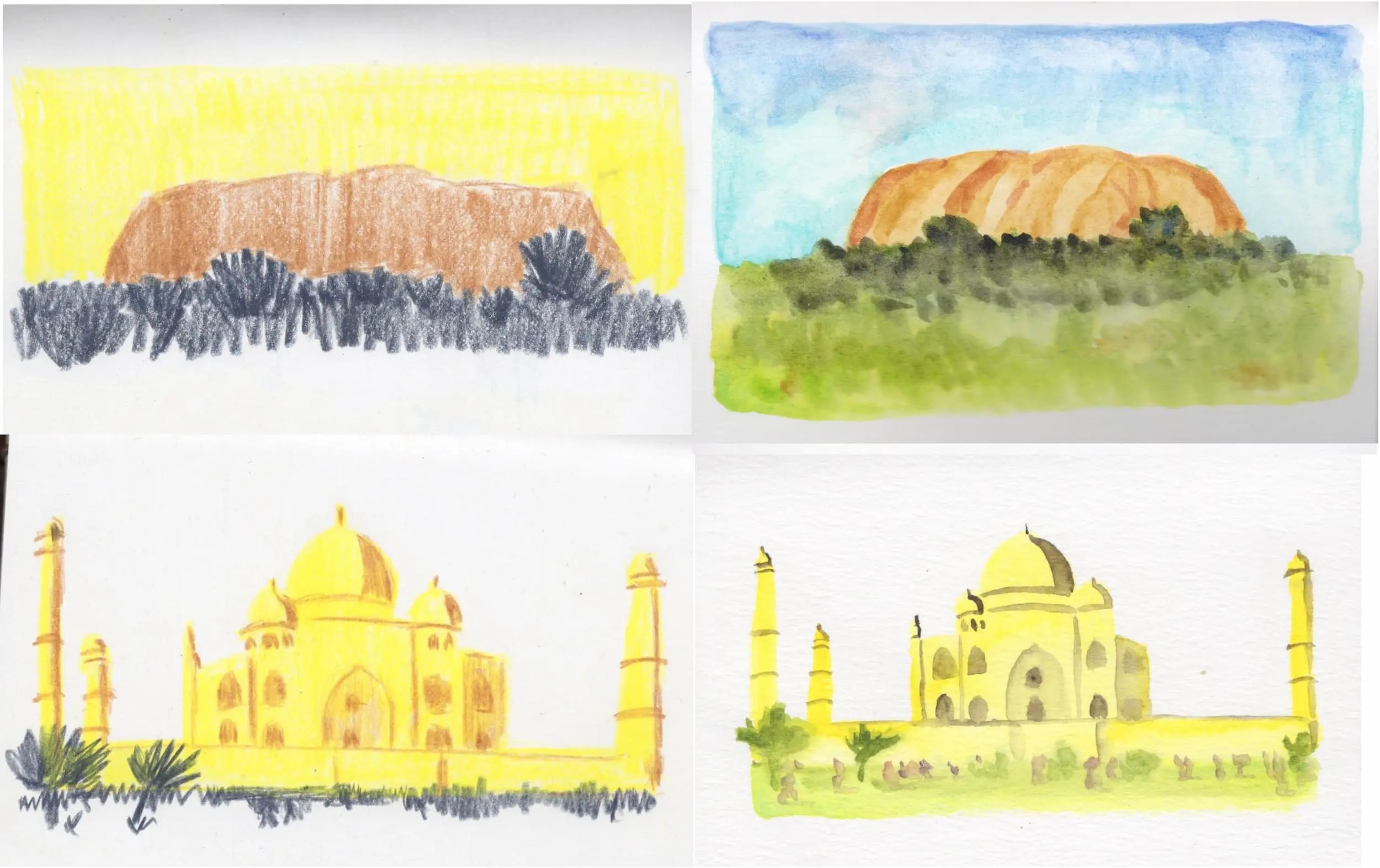 Travel sketching with Liz Steel