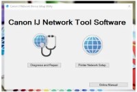 Canon IJ Network Tool Software