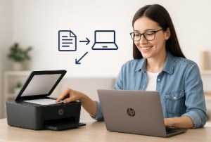 Scan from HP Printer to Computer – Quick & Easy Guide 3 How to scan from HP printer to computer – a visual guide
