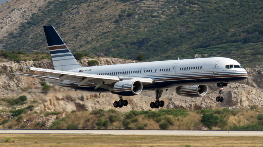 Boeing 757 u Dubrovniku