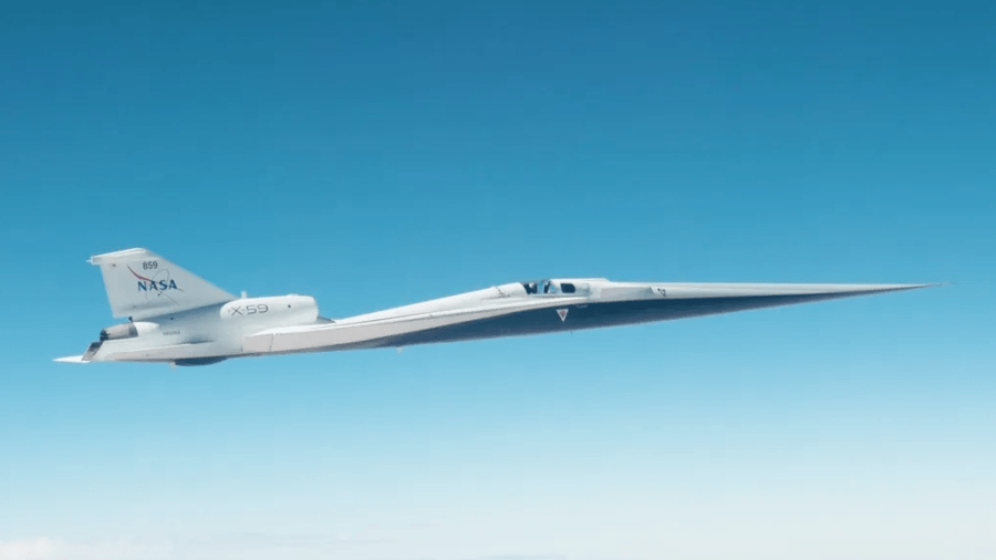 NASA-in X-59 prvi put dosegnuo brzinu i visinu za buduće tihe nadzvučne letove