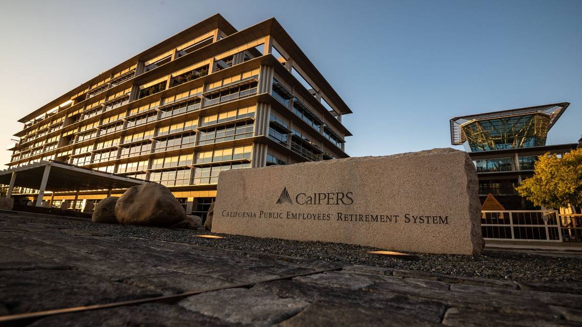 Photo of CalPERS headquarters building, Sacramento