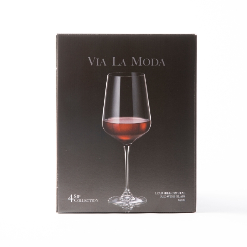 800ML RED WINE VIA LA MODA 4PACK