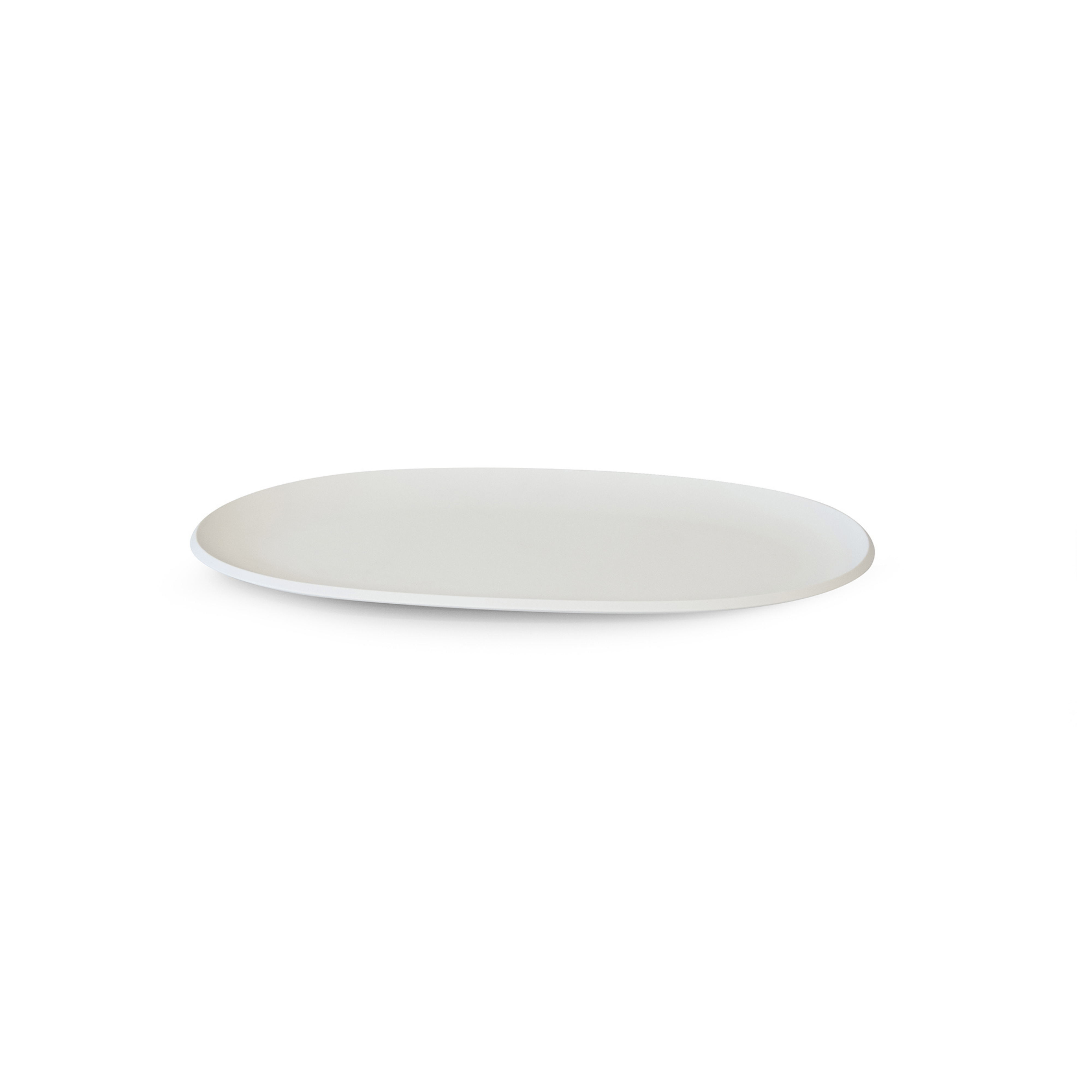 Pangea Short Serving Plate 19x35,2x1,7cm - White