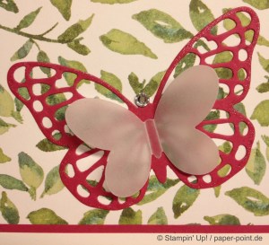 Geburtstagskarte Schmetterling