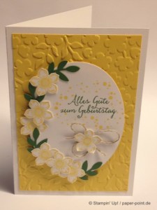 Geburtstagskarte Blumen