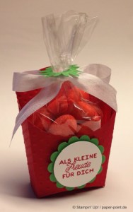 Gastgeschenk Erdbeere