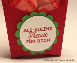 Gastgeschenk Erdbeere
